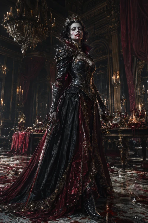 The Red-Mouthed Baroness, a corrupted Abomination
